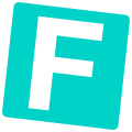 F logo